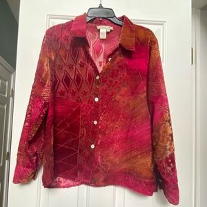 Coldwater Creek velvet top PXL